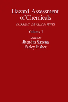 Saxena |  Hazard Assessment of Chemicals | eBook | Sack Fachmedien