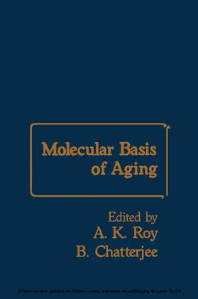 Roy |  Molecular Basis of Aging | eBook | Sack Fachmedien