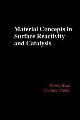 Wise |  Material Concepts in Surface Reactivity and Catalysis | eBook | Sack Fachmedien