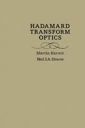 Harwit |  Hadamard transform optics | eBook | Sack Fachmedien