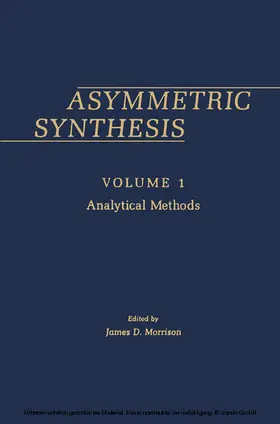 Morrison |  Asymmetric Synthesis V1 | eBook | Sack Fachmedien