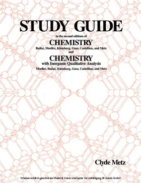 Metz |  Study Guide to Accompany Calculus for the Management, Life, and Social Sciences | eBook | Sack Fachmedien