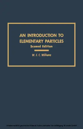Williams |  An Introduction to Elementary Particles | eBook | Sack Fachmedien