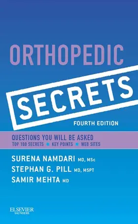 Namdari MD / Namdari / Pill MD |  Orthopedic Secrets E-Book | eBook | Sack Fachmedien