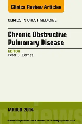 Barnes |  COPD, An Issue of Clinics in Chest Medicine | eBook | Sack Fachmedien