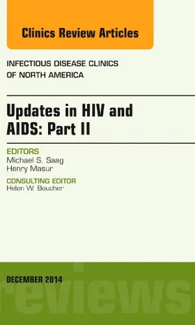 Saag |  Updates in HIV and Aids: Part II, an Issue of Infectious Disease Clinics | Buch |  Sack Fachmedien