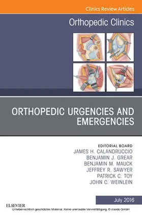Calandruccio / Grear / Mauck |  Orthopedic Urgencies and Emergencies, An Issue of Orthopedic Clinics | eBook | Sack Fachmedien