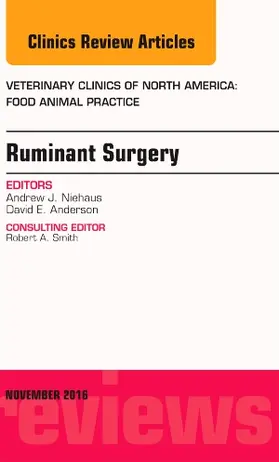 Niehaus / Anderson |  Ruminant Surgery, an Issue of Veterinary Clinics of North America: Food Animal Practice | Buch |  Sack Fachmedien