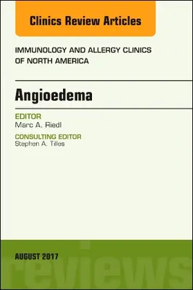 Riedl |  Angioedema, an Issue of Immunology and Allergy Clinics of North America | Buch |  Sack Fachmedien