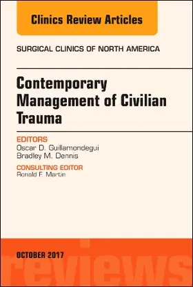 Guillamondegui / Dennis |  Trauma, an Issue of Surgical Clinics | Buch |  Sack Fachmedien