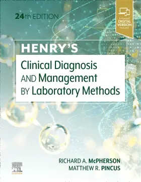 McPherson / Pincus |  Henry's Clinical Diagnosis and Management by Laboratory Methods | Buch |  Sack Fachmedien