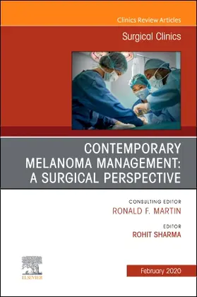 Sharma |  Melanoma, an Issue of Surgical Clinics | Buch |  Sack Fachmedien