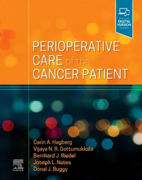 Hagberg / Nates / Riedel |  Perioperative Care of the Cancer Patient | Buch |  Sack Fachmedien