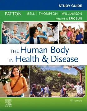 Patton / Bell / Thompson |  Study Guide for The Human Body in Health & Disease | Buch |  Sack Fachmedien