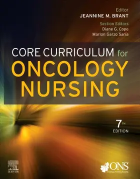 Cope / Brant / Saria |  Core Curriculum for Oncology Nursing | Buch |  Sack Fachmedien