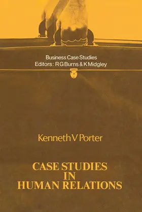 Porter |  Case Studies in Human Relations | Buch |  Sack Fachmedien