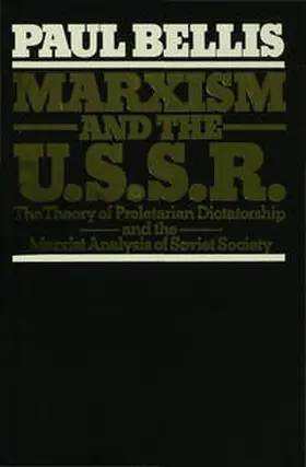 Bellis |  Marxism and the U.S.S.R. | Buch |  Sack Fachmedien