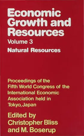 Bliss / Boserup |  Economic Growth and Resources | Buch |  Sack Fachmedien