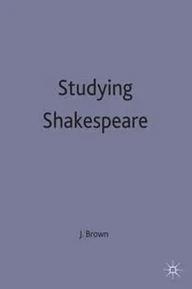 Na |  Studying Shakespeare | Buch |  Sack Fachmedien
