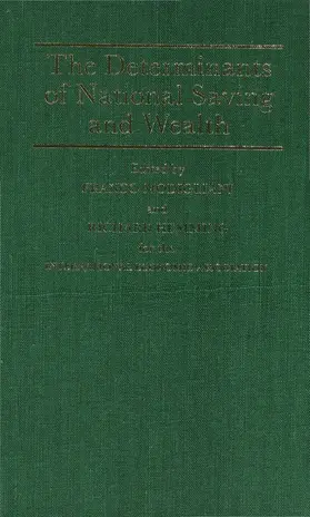 Hemming / Modigliani |  The Determinants of National Saving and Wealth | Buch |  Sack Fachmedien