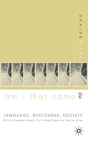 Riley |  'Am I That Name?' | Buch |  Sack Fachmedien