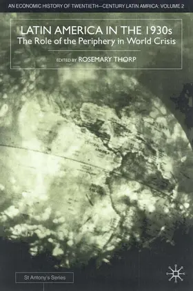 Thorp |  Latin America in the 1930s | Buch |  Sack Fachmedien