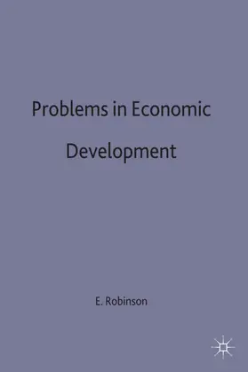 Robinson |  Problems in Economic Development | Buch |  Sack Fachmedien