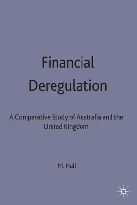 Hall |  Financial Deregulation | Buch |  Sack Fachmedien