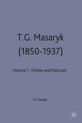 Hanak |  T.G.Masaryk (1850-1937) | Buch |  Sack Fachmedien