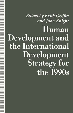 Griffin / Knight |  Human Development and the International Development Strategy for the 1990s | Buch |  Sack Fachmedien