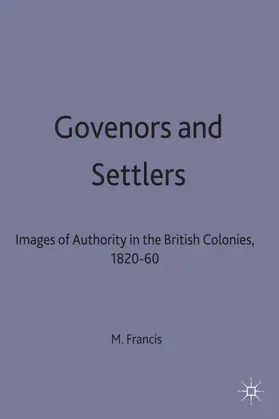 Francis |  Governers and Settlers | Buch |  Sack Fachmedien