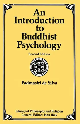 De Silva |  An Introduction to Buddhist Psychology | Buch |  Sack Fachmedien