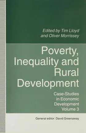 Greenaway / Lloyd / Morrisey |  Poverty, Inequality and Rural Development | Buch |  Sack Fachmedien