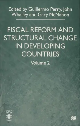 Perry / McMahon / Whalley |  Fiscal Reform and Structural Change in Developing Countries | Buch |  Sack Fachmedien