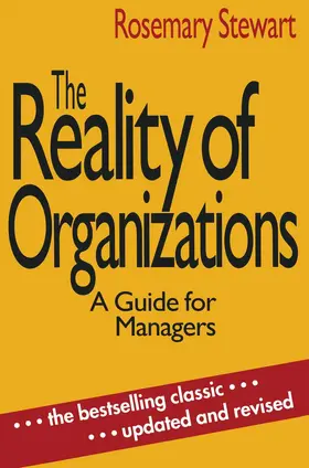 Stewart |  The Reality of Organizations | Buch |  Sack Fachmedien