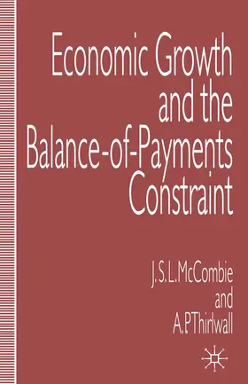 McCombie / Thirlwall |  Economic Growth and the Balance-Of-Payments Constraint | Buch |  Sack Fachmedien