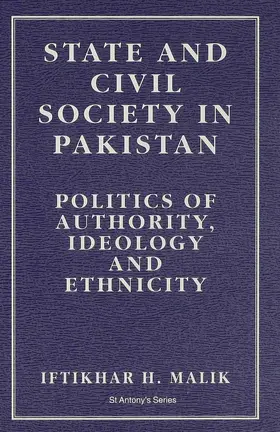 Malik |  State and Civil Society in Pakistan | Buch |  Sack Fachmedien