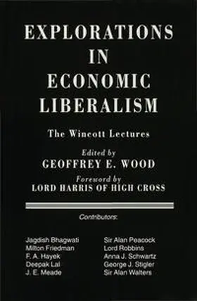 Wood |  Explorations in Economic Liberalism | Buch |  Sack Fachmedien