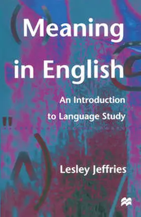 Jeffries | Meaning in English | Buch | 978-0-333-65916-8 | sack.de