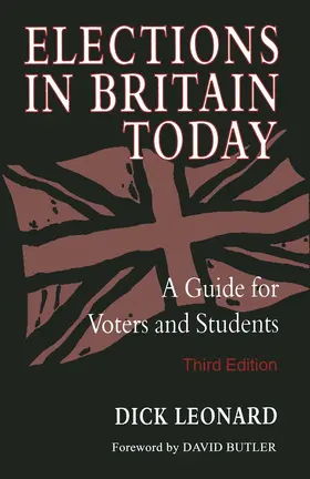 Leonard |  Elections in Britain Today | Buch |  Sack Fachmedien
