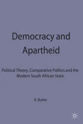 Butler |  Democracy and Apartheid | Buch |  Sack Fachmedien