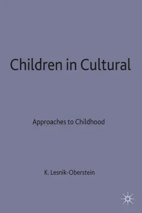 Lesnik-Oberstein |  Children in Culture | Buch |  Sack Fachmedien