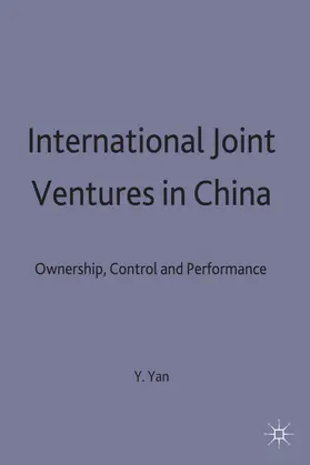 Yan |  International Joint Ventures in China | Buch |  Sack Fachmedien