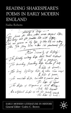 Roberts |  Reading Shakespeare's Poems in Early Modern England | Buch |  Sack Fachmedien