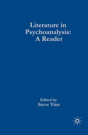 Vine |  Literature in Psychoanalysis | Buch |  Sack Fachmedien