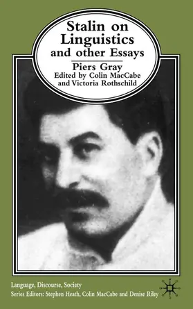 Gray / MacCabe / Rothschild |  Stalin on Linguistics and Other Essays | Buch |  Sack Fachmedien