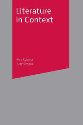 Rylance / Simons |  Literature in Context | Buch |  Sack Fachmedien