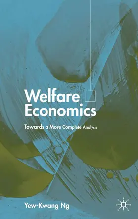 Ng | Welfare Economics | Buch | 978-0-333-97121-5 | www2.sack.de