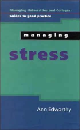 Edworthy |  Managing Stress | Buch |  Sack Fachmedien