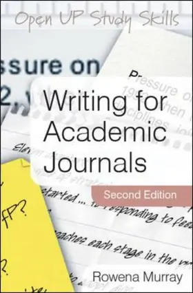 Murray |  Writing for Academic Journals | Buch |  Sack Fachmedien